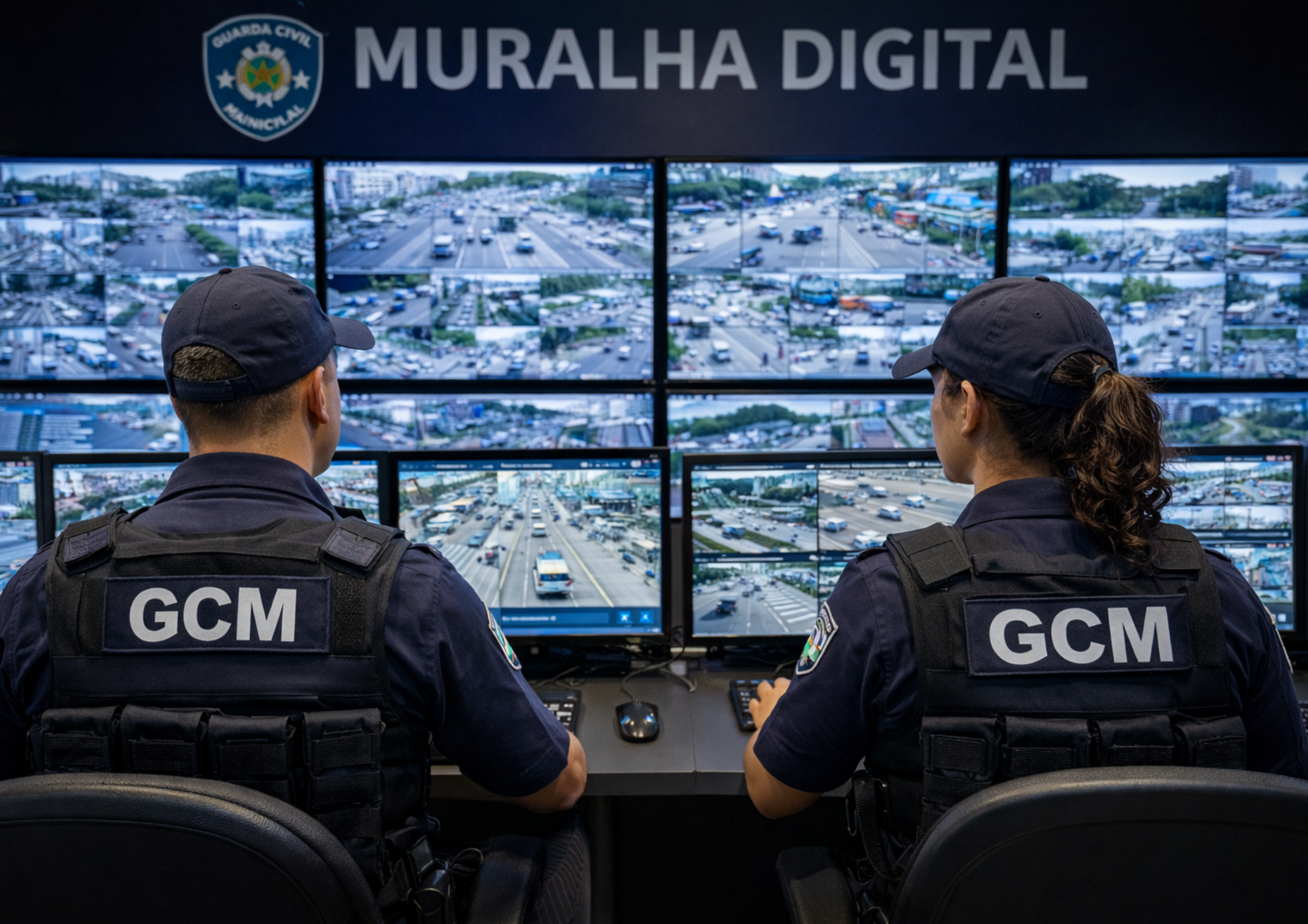 Guarda Civil Municipal em ação